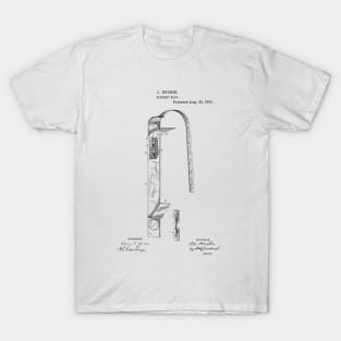 Electric Belt Vintage Patent Hand Drawing T-Shirt